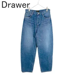 Drawer ドゥロワー PRE1 ブリーチデニムパンツ インディゴ サイズ40 レディースのサムネイル