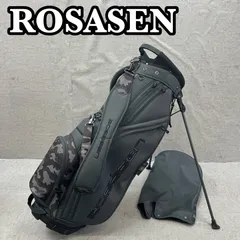 ロサーセン ゴルフ用 スタンド式 キャディバッグ 9型 5分割 ROSASEN  カモフラ グレー系のサムネイル