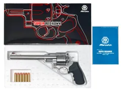 [マルシン] スーパーレッドホーク 9.5インチ 454カスールタイプ ホーグタイプグリップ仕様 シルバーABS ガスガン (新品トイガン)のサムネイル