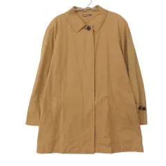 Aquascutum アクアスキュータム ステンカラーコート 比翼 ジャケット ミドル丈 ベージュ S 9 レディース 【中古】のサムネイル
