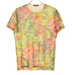 【GREYDANIELEALESSANDRINI】M5336S17943500 フローラルプリント パンチング メッシュ半袖Tシャツのサムネイル