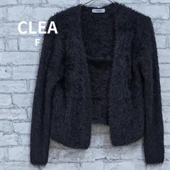 CLEA シャギーニットアンサンブル カーディガン 古着のサムネイル