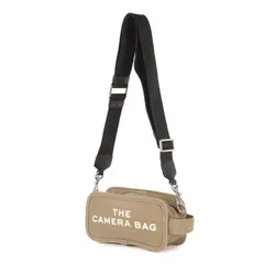 【美品】MARC JACOBS マークジェイコブス バッグ | ロゴ キャンバス ショルダー バッグ (THE CAMERA BAG) | ベージュ | ブランド ファッション アイテム カバン【メンズ】【中古】のサムネイル