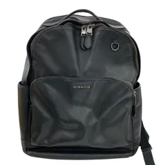 186005 現状品 COACH コーチ グラハム レザー バックパック リュック ブラックのサムネイル