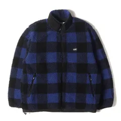 CHALLENGER チャレンジャー ジャケット ブルー ブラック サイズ:L | 24AW バッファローチェック フリースボア ジャケット(BUFFALO PLAID BOA JACKET) | アウター ブルゾン 上着【メンズ】【中古】のサムネイル
