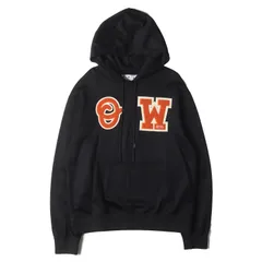 【新品同様】OFF-WHITE オフホワイト パーカー ブラック 黒 サイズ:XL | 22AW OWパッチ ジャージ プルオーバーパーカー (OW Patch Slim Hoodie Logo patch pullover hoodie)【中古】のサムネイル