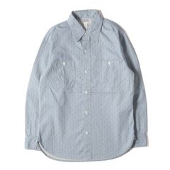 Brioni ブリオーニ ヘリンボーンツイルコットン シャツ グレー40(15 3
