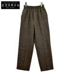 AURALEE　オーラリー　A23AP04OS 23AW Top Brown/ブラウン SUPER LIGHT WOOL EASY SLACKS スラックスパンツ　0のサムネイル