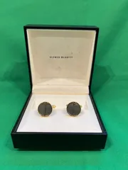 【箱付】Dunhill ダンヒル カフスボタン ゴールド フォーマル ビジネスのサムネイル