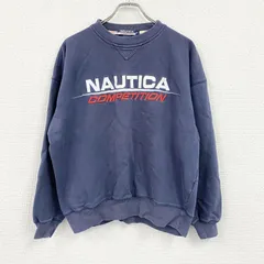 NAUTICA　ノーティカ　スウェット/トレーナー　紺　ネイビー　XLサイズ　古着のサムネイル