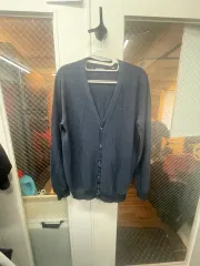 DKNY ネイビー カーディガン Mのサムネイル
