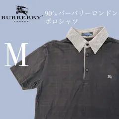 90‘s BURBERRY LONDON BLUE LABEL ポロシャツ バーバリーロンドンブルーレーベルのサムネイル