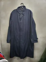 DAKS ネイビー ロング トレンチコート バスト60cm 丈120cmのサムネイル