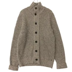 HUGO BOSS ヒューゴボス ブルゾン ウール80% ナイロン20% ワッフル生地 ボタン スタンドカラー トップス ベージュ 【S】 メンズ 【中古】のサムネイル