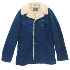 Wrangler ラングラー アメリカンラグシー別注 ブルゾン ボアランチジャケット アウター コーデュロイ ブルー L メンズ 【中古】のサムネイル