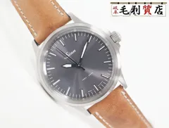 ジン Sinn 556.A ブランド創立55周年記念モデル グレー 自動巻き 38.5mm ステンレス レザー メンズ 未使用 時計のサムネイル