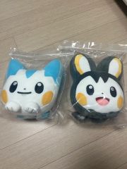 韓国限定】ポケモンポップアップ パチリス エモンガ クッションセット