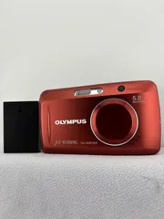 2115【美品、動作確認済み】 OLYMPUS DIGITAL μ-40 レッド オリンパス ミューのサムネイル