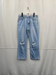 MSGM ライトブルー デニム パンツのサムネイル