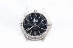 【W317-105】動作品 電池交換済 GUESS WATERPRO ゲス ウォータープロ 50m防水 腕時計 フェイスのみ メンズのサムネイル