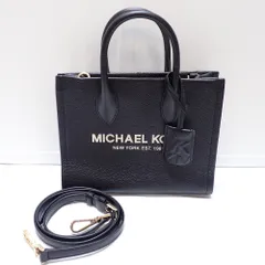 Th1017503 マイケルコース MIRELLA ミレラ トップジップ ショッパートート クロスボディ スモール 35S2G7ZC5L 2way 本革 ブラック Michael Kors 超美品・中古のサムネイル