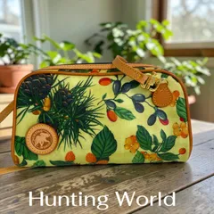 Hunting World ショルダーバッグ ボタニカル柄 ポーチ トラベルのサムネイル