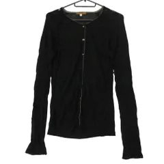 KENZO ケンゾー ジャングル カーディガン トップス 長袖 クルーネック メッシュ シアー ブラック XL【XL】 レディース 【中古】のサムネイル