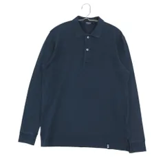DRUMOHR ドルモア ポロシャツ 長袖 コットン イタリア製 トップス ネイビー M メンズ 【中古】のサムネイル