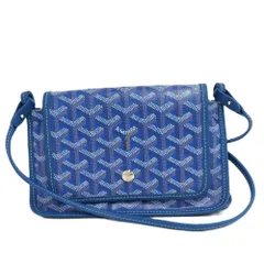 GOYARD ブリュメ ポーチウォレット ブルー PVCキャンバス×レザーのサムネイル