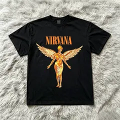 ニルヴァーナ NIRVANA in utero バンドTシャツ バンT ブラック S/M/L/XL OG09のサムネイル