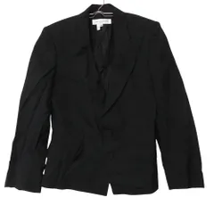 BALENCIAGA バレンシアガ テーラードジャケット ピークドラペル センターベント ジャケット アウター ブラック 36【S】 メンズ 【中古】のサムネイル