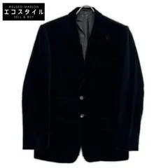 JILSANDER　ジルサンダー　ブラック ベロア生地 TAILOR MADE 3Bテーラードジャケット　44のサムネイル