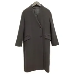 ノーブル NOBLE 21AW 21020240107330 MTR チェスター ディテール Vカラー コート ノーカラー 32 チャコールのサムネイル