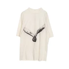 リックオウエンス Rick Owens カットソー ジャンボ プリント コットン Tシャツ メンズ Used Aのサムネイル