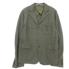 HELMUT LANG ヘルムートラング テーラードジャケット サファリジャケット アウター HIGH COLLAR WB PRESSED JERSEY カーキ XS レディース 【中古】のサムネイル
