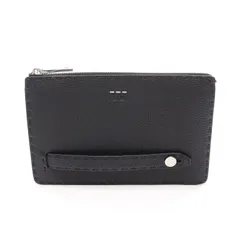 フェンディ FENDI セカンドバッグ クラッチバッグ セレリア スリム 7VA350 ブラック レザー セレリア スリム クラッチバッグ メンズ Used Aのサムネイル