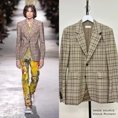 【セール】DRIES VAN NOTEN ドリスヴァンノッテン｜20SS チェックジャケットのサムネイル
