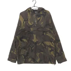 A.P.C. アーペーセー パーカー フランス製 ヴィンテージ カモフラ アノラックプルオーバートップス 迷彩 ジップアップ サイドジップ カーキグリーン S【M】 メンズ 【中古】のサムネイル