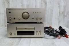DENON デノン CDプレイヤー(UCD-F07) プリメインアンプ(UPA-F07) ※動作