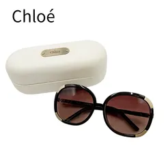 Chloé クロエ サングラス ケース付き ブラウン ブラック レディースのサムネイル