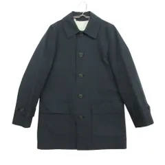 RALPH LAUREN ラルフローレン ゴム引き ステンカラーコート ジャケット ロング丈 ネイビー 7 レディース 【中古】のサムネイル