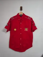 Ferrari(フェラーリ) 半袖 シャツ シャツ レッド M /t-0051のサムネイル