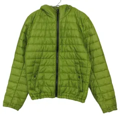 HUGO BOSS ヒューゴボス ブルゾン ナイロン パテッド ジャケット 中綿 フーデッド アウター ライトグリーン 44【S】 メンズ 【中古】のサムネイル