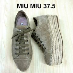s*︎様 miu miu パテントレザー スニーカー メタルキャップ - メルカリ