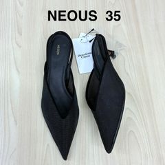 ✨極美品✨ NEBULONI ミュール 37 黒 スエード イタリア製 秋靴 - メルカリ