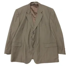 Brioni ブリオーニ テーラードジャケット 3B ブレザー ウール イタリア製 上着 ベージュ メンズ 【中古】のサムネイル