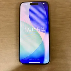 (o2258)  Apple iPhone 15 Pro 512GB ブラックチタニウム バッテリー84% SIMロックなしのサムネイル