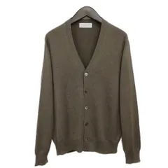 トゥモローランド トリコ TOMORROWLAND tricot 18SS シルク ニット カーディガン M カーキ系のサムネイル