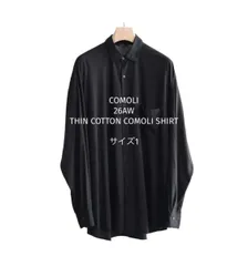 COMOLI 26AW  THINコットンコモリシャツのサムネイル