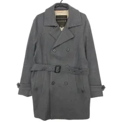 Mackintosh マッキントッシュ ピーコート FETLER/フェトラー メルトンウール トレンチ アウター グレー 38【M】 メンズ 【中古】のサムネイル
